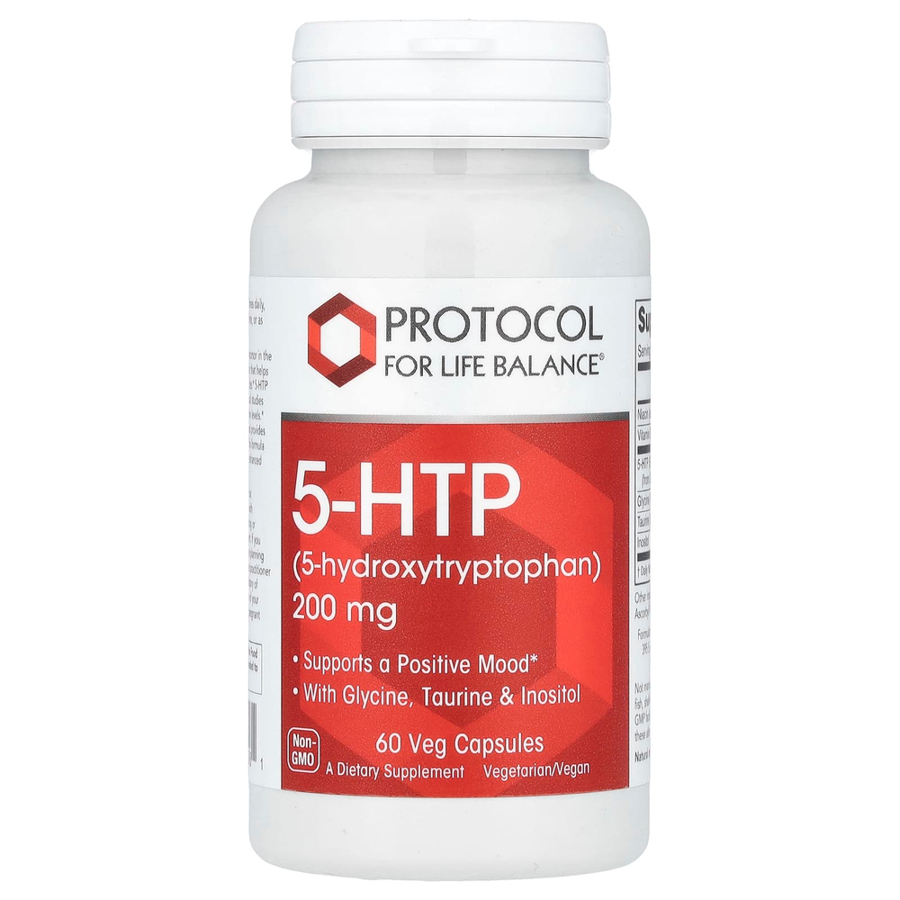 Protocol for Life Balance, 5-HTP, 60 растительных капсул