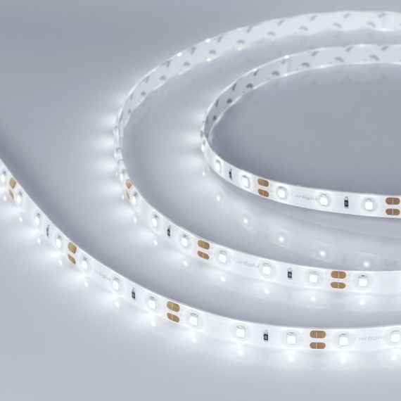 Светодиодная влагозащищенная лента Arlight 7,2W/m 60LED/m 2835SMD холодный белый 5M 020517(2)