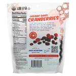 Made in Nature, органическая сушеная клюква, спелые и готовые суперснеки, 340 г (12 унций)