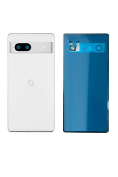 Задняя крышка для Google Pixel 7A белый (Snow) со стеклом камеры