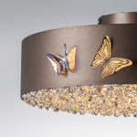 701021 Люстра FARAONE 24W LED 1839LM БРОНЗА 3000K