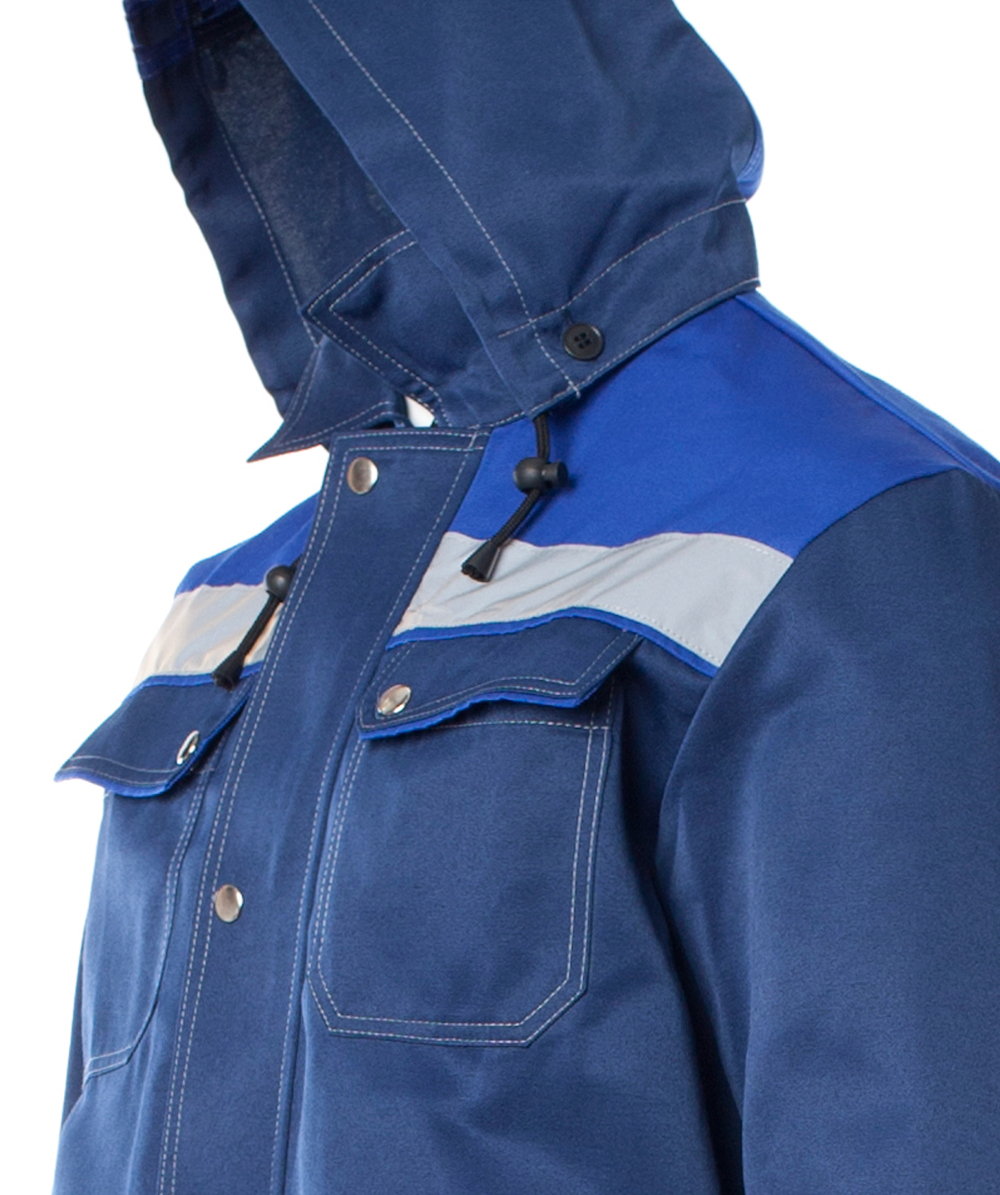 Костюм АНТЕЙ с СОП летний куртка, п/к цв.т.синий/василек (44-46) 88-92, 182-188