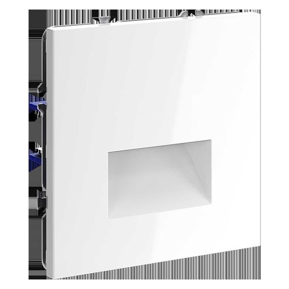 Подсветка светодиодная встраиваемая Voltum S70, (белый глянцевый) VLS070601