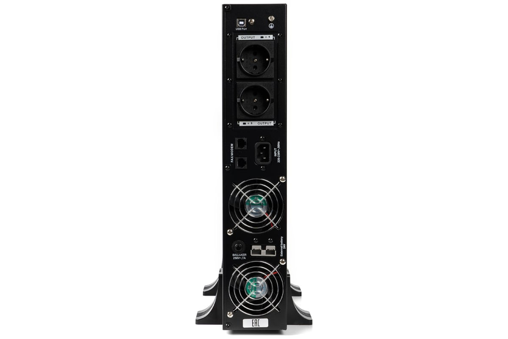 Источник бесперебойного питания RAPAN-UPS 3000-RACK-IN-4X9