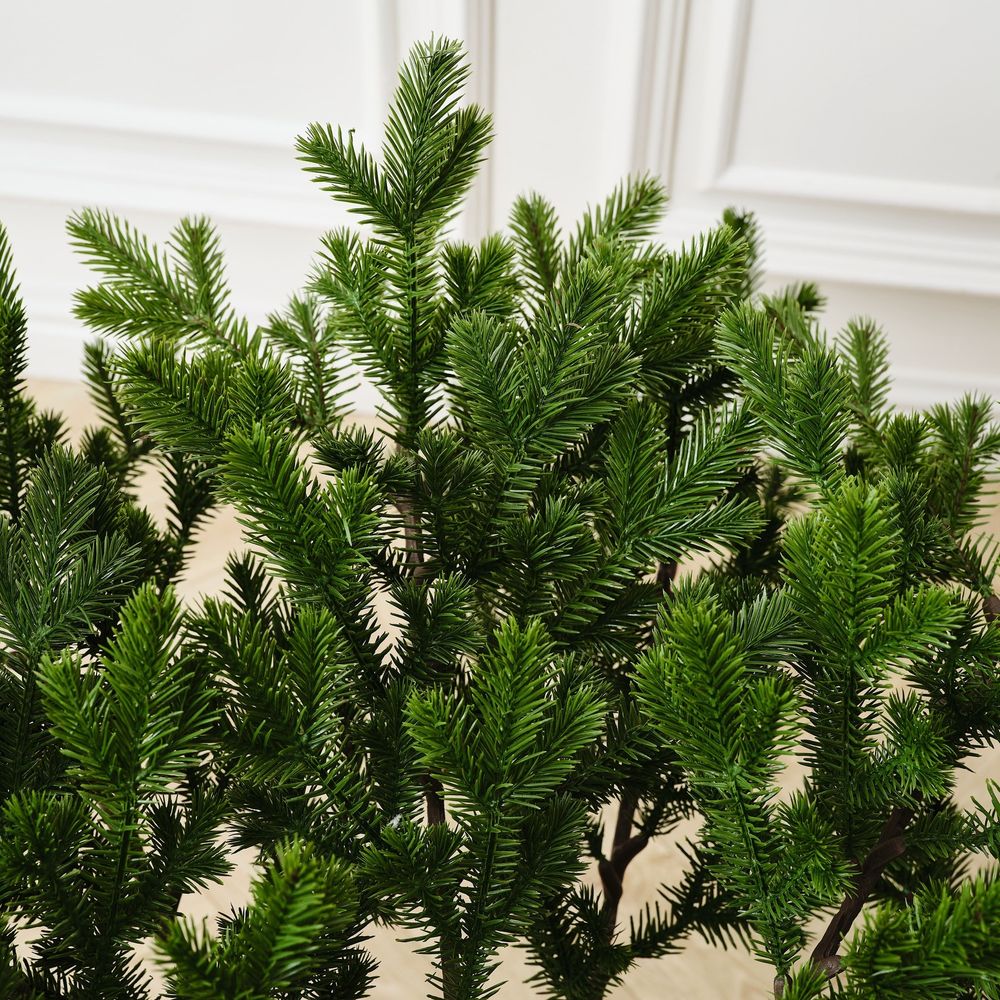 Елка с гирляндой встроенной 2в1 «Meribel» (Литая хвоя) 180 см / 1,8 м