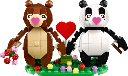 Конструктор LEGO 40821 Влюбленные медведи