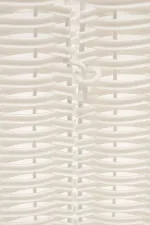 Корзина под елку, разборная "Царская лоза" белая