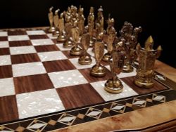 Шахматы "Сражение" клен антик (2619.MAZ) 6