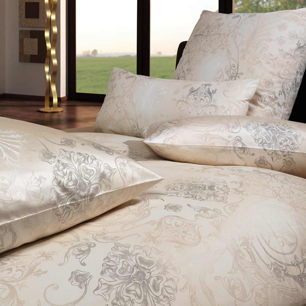 Постельное белье 2 спальное евро Estella Gregorio бежевое