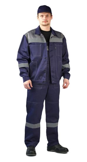 Костюм "Легион" полукомбинезон (т.синий/серый)