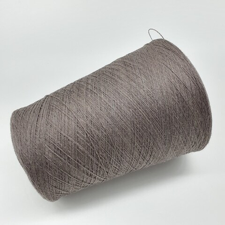 Пряжа Zegna Baruffa Cashwool 2/30 (100% мериносовая шерсть гребенная), 1500м/100гр, темный тауп