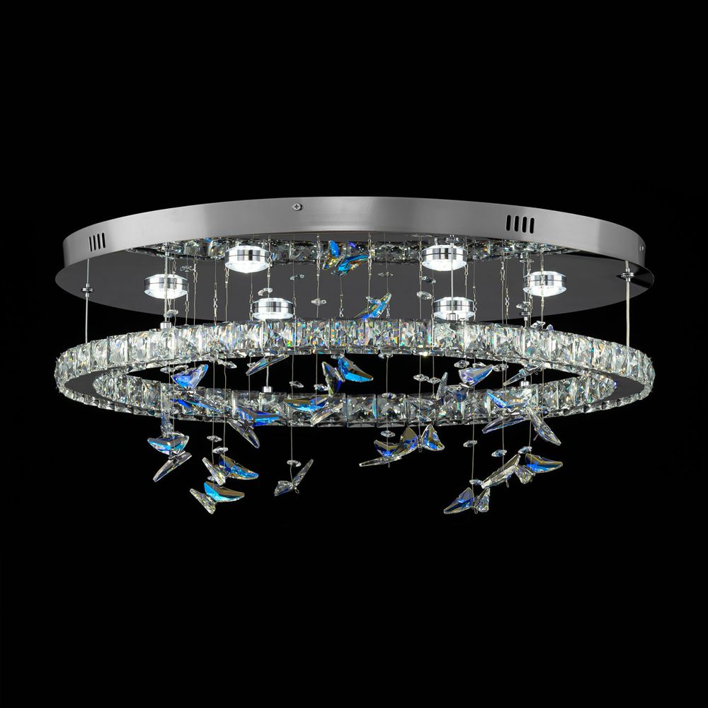 Citilux ETERA CL322050 LED Люстра хрустальная с пультом