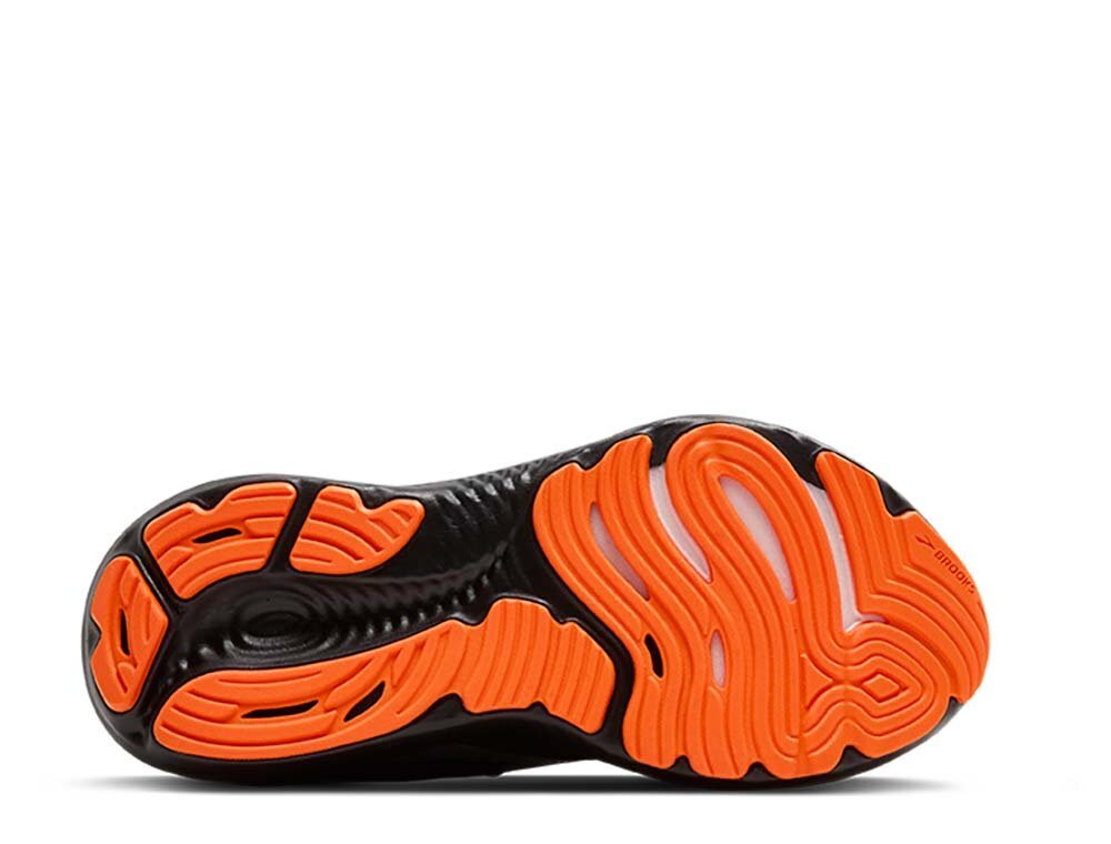 Кроссовки для бега мужские Brooks Glycerin 22 M Черно-Оранжевые