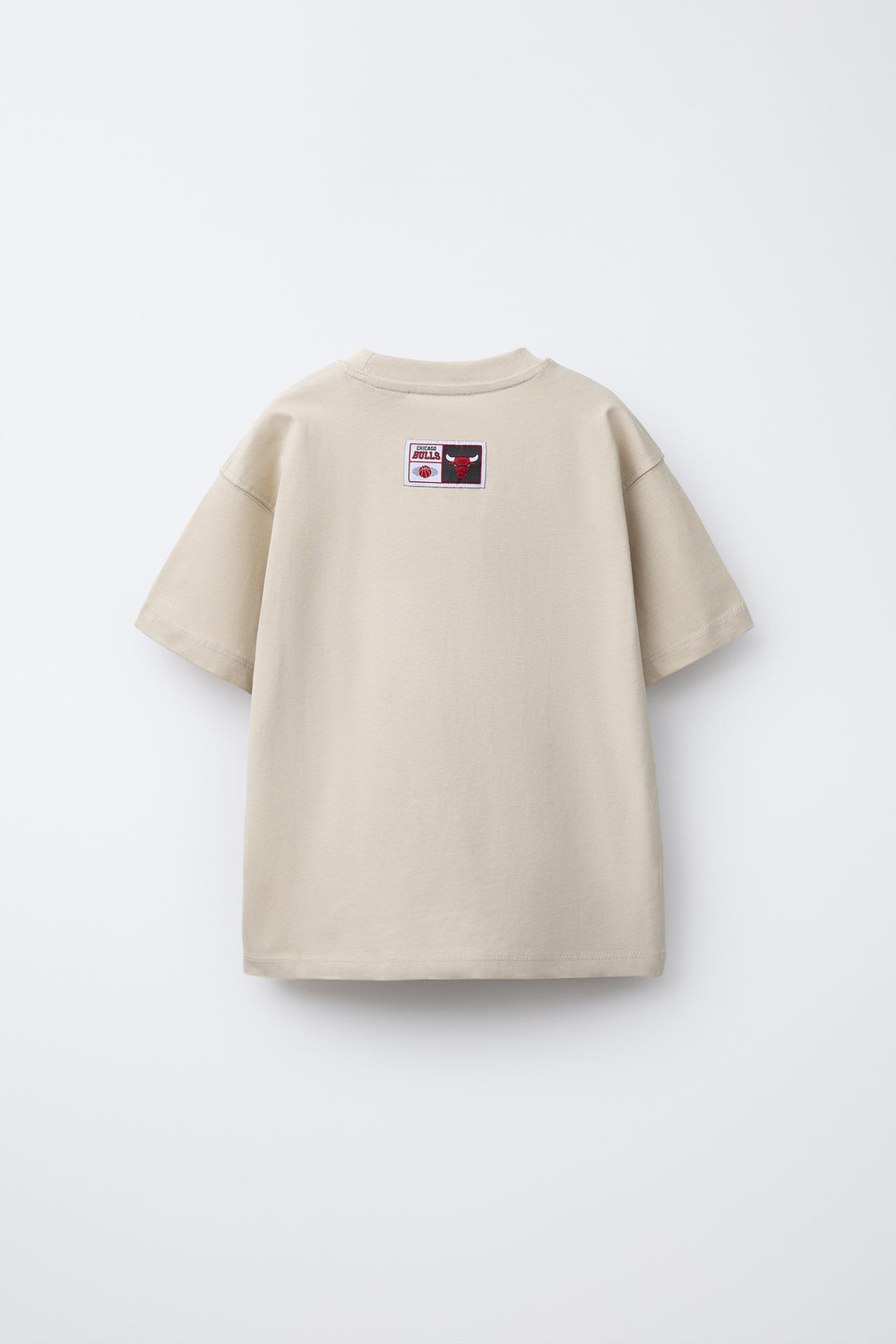 ZARA ФУТБОЛКА С ПРИНТОМ CHICAGO BULLS NBA ©, РЫЖЕВАТО-КОРИЧНЕВЫЙ