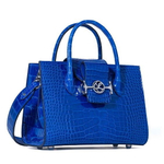 Crocco Bagon Real Blue (0,9-1,1 мм), цв. Синий, натуральная кожа