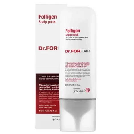Маска для кожи головы Dr.FOR HAIR Folligen Scalp Pack 250 мл
