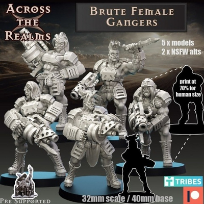 Chaos Cultis Gang Woman Brutes