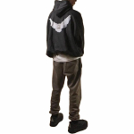 YEEZY x GAP x Balenciaga Dove Padded Heavy Fleece Tee, черный