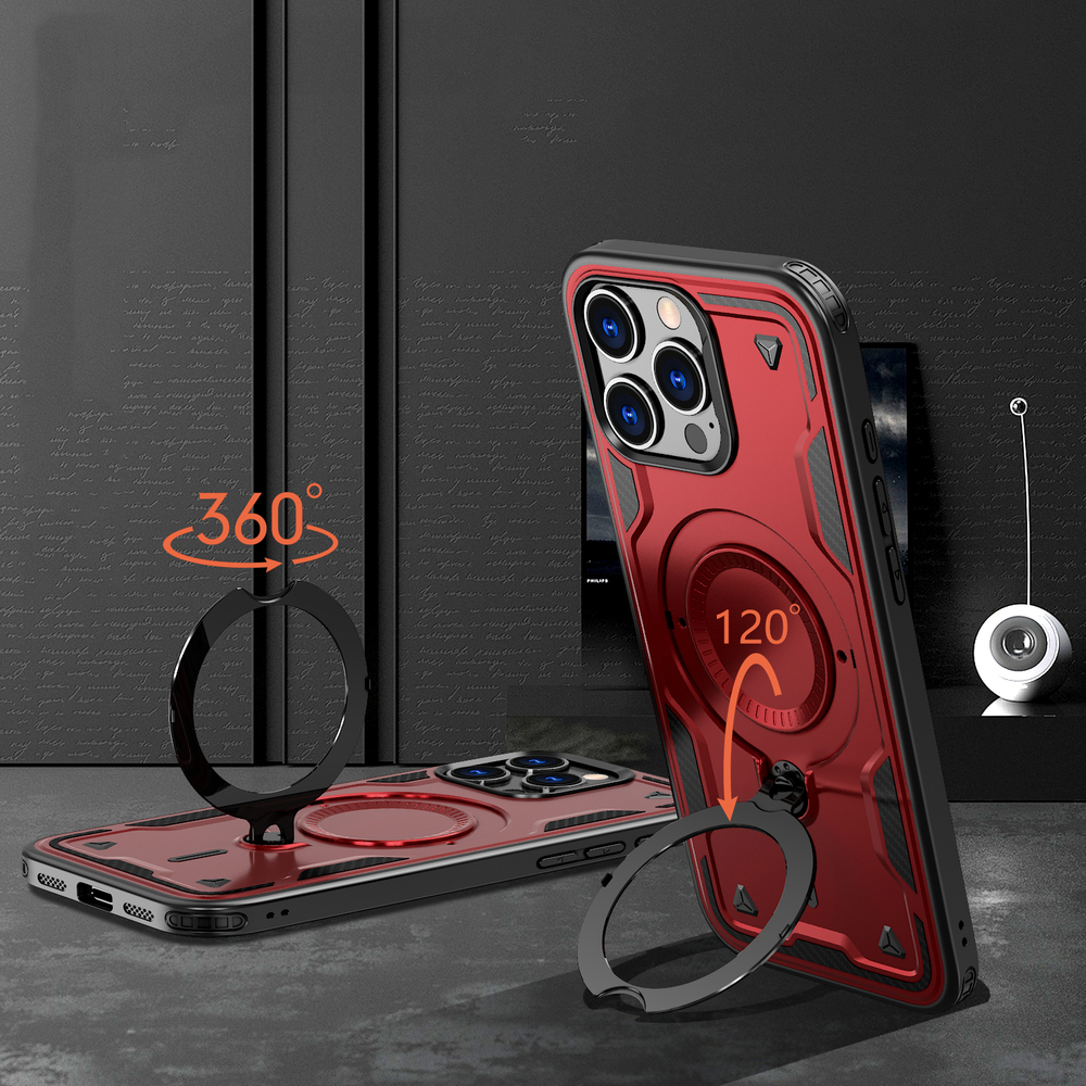 Чехол Magneto Case с кольцом для iPhone 16 Pro Max