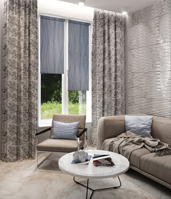 Рулонные шторы Ривера Маренго