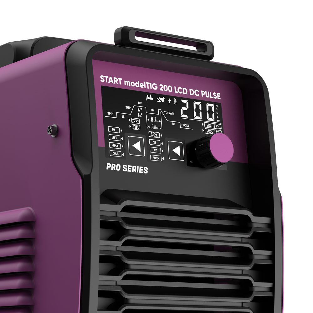 START modelTIG 200 LCD DC PULSE Установка аргонодуговой сварки 3W200PL