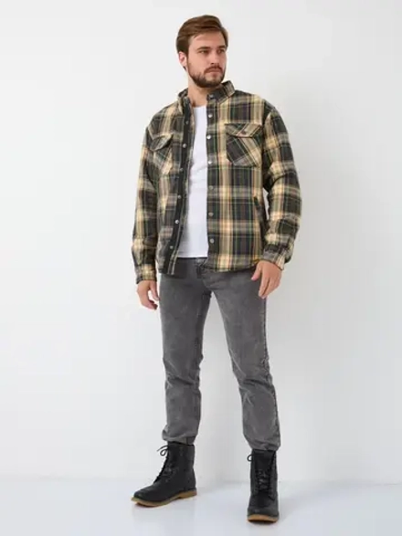 моторубашка MCP Rebel Full Kevlar Green/Brown