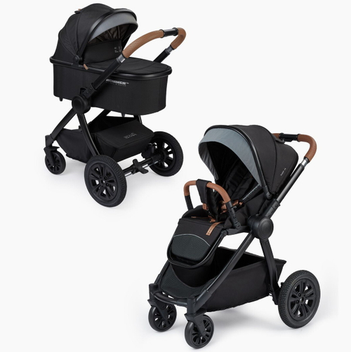 Детская коляска Happy Baby Mommer Pro 2 в 1 Black
