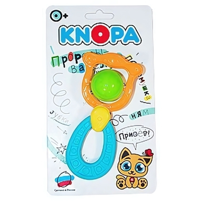 Погремушка-прорезыватель "Венера" (КНОПА)