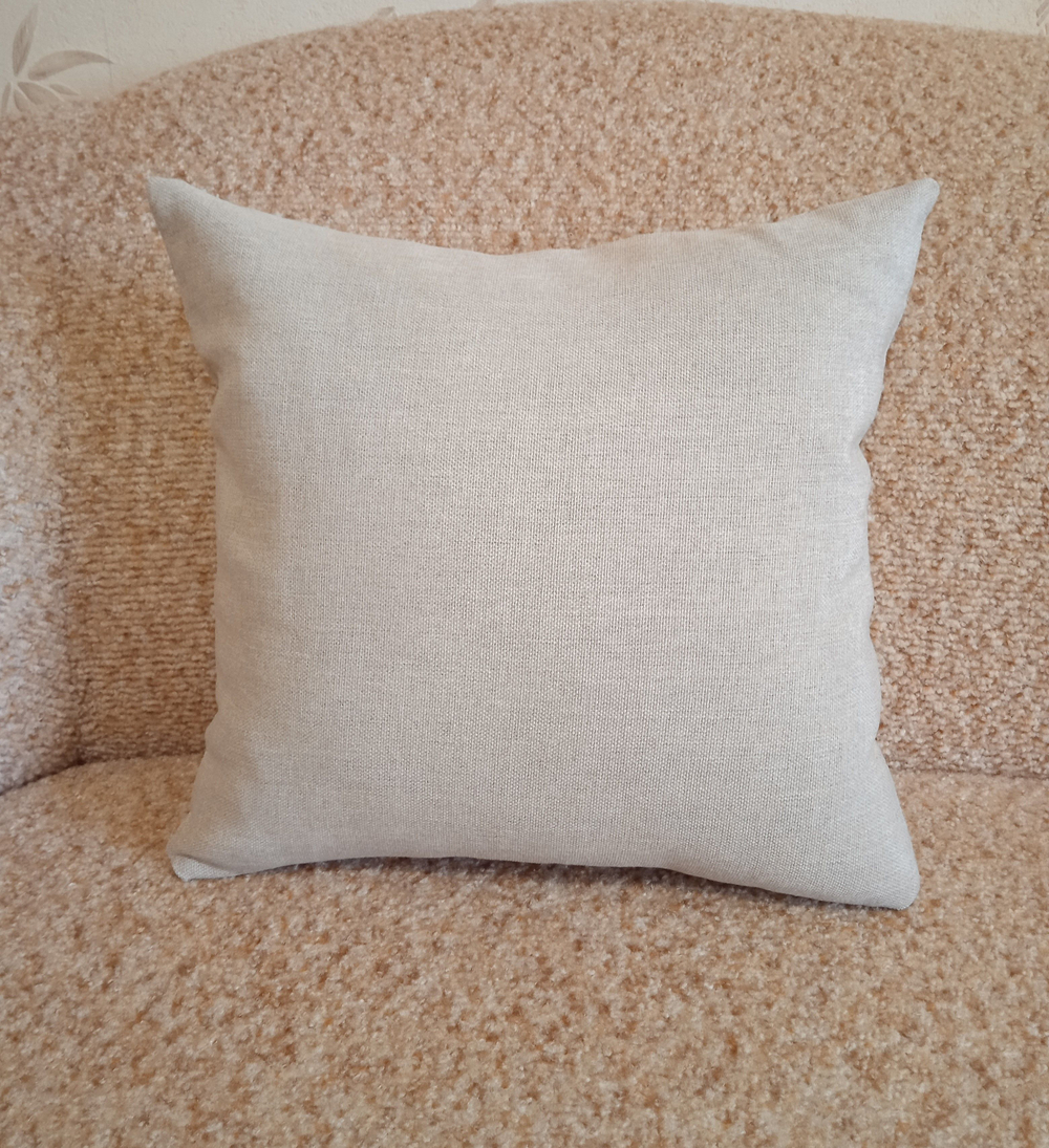 Декоративный гобеленовый чехол для интерьерной подушки Зима 38*38