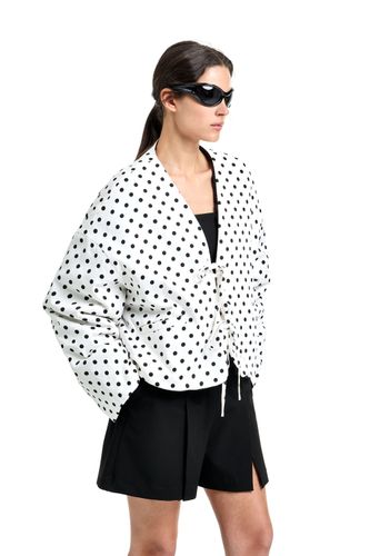 Куртка двустронняя TULUP white/black