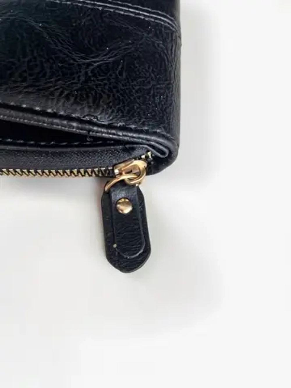 Мужской кошелек-портмоне QOZA, черный