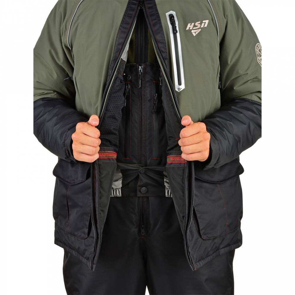 Костюм мужской зимний "Arctic VII comfort" -45, hardguard, хаки, ХСН