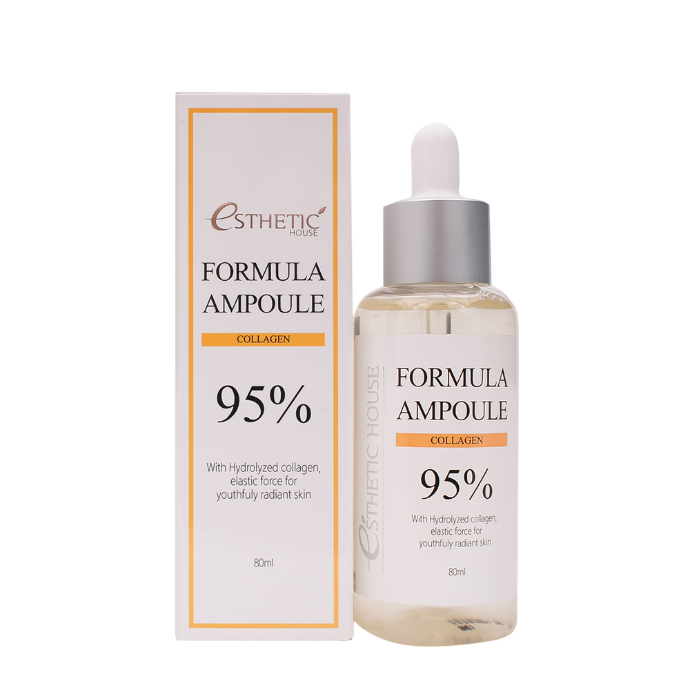 ESTHETIC HOUSE Сыворотка для лица с коллагеном FORMULA AMPOULE COLLAGEN, 80 мл