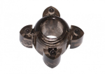Эрекционное кольцо Rings Screw black (Цвет: черный)