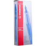 Ручка шариковая Stabilo "Liner 808" синяя, 0,7мм