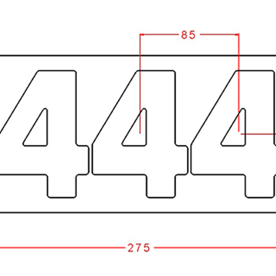 946 | Форма для шоколадных изделий &quot;Цифра-4&quot; (275*135 мм)
