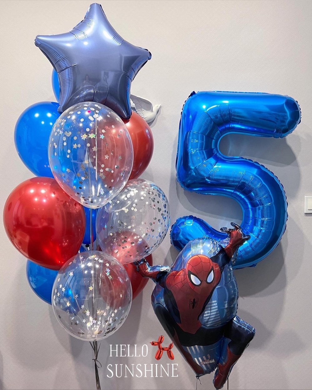 Набор шаров Человек паук №2