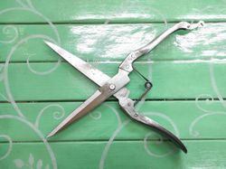 Ножницы для стрижки шерсти у овец, на пружине