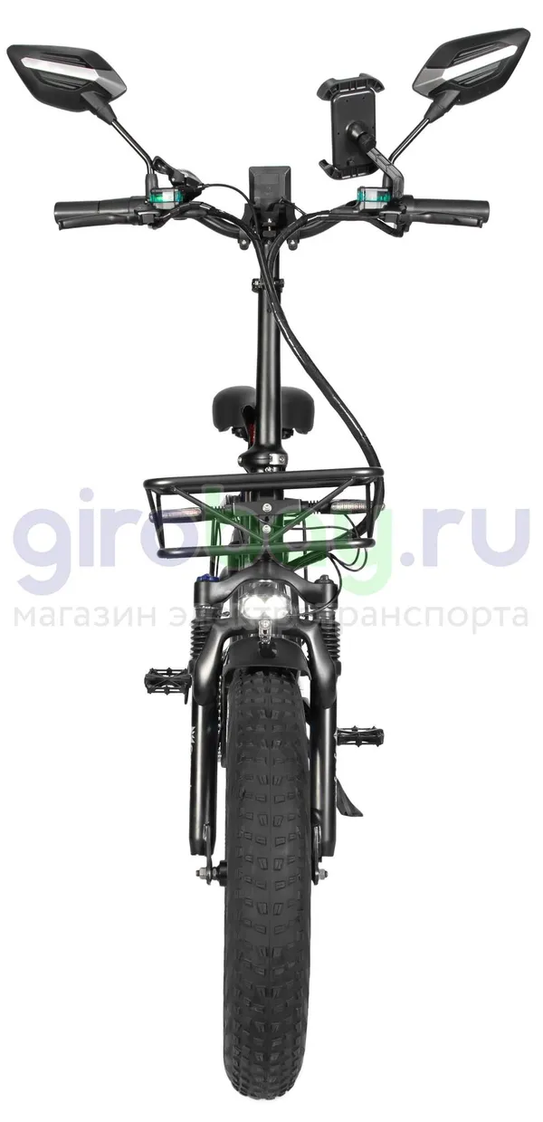 Электровелосипед Syccyba F11 Pro (48V/15Ah) - Синий обод фото №13