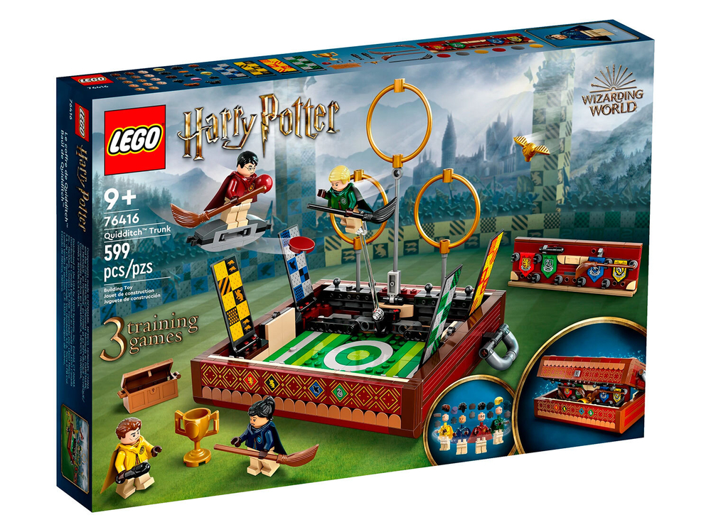 LEGO Harry Potter 76416 «Сундук для Квиддича» — волшебный набор для поклонников магической саги