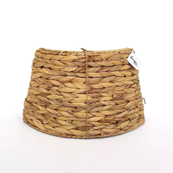 Джутовая корзина под елку 26х58 см., коричневая, разборная, Christmas DeLuxe (87520)