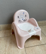 Горшок Стульчик  "Лисенок" (light pink-светло розовый)
