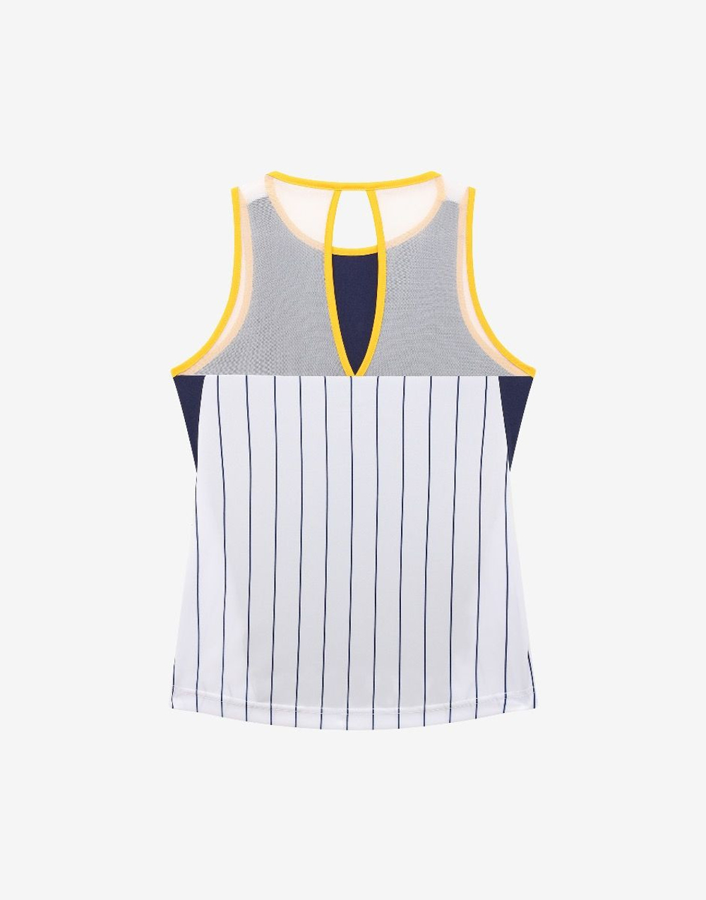 Женский топ теннисный Australian Ace Vest With Print W - небесный