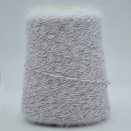Filati Biagioli Modesto Art. Angora 80 (серое мулине)