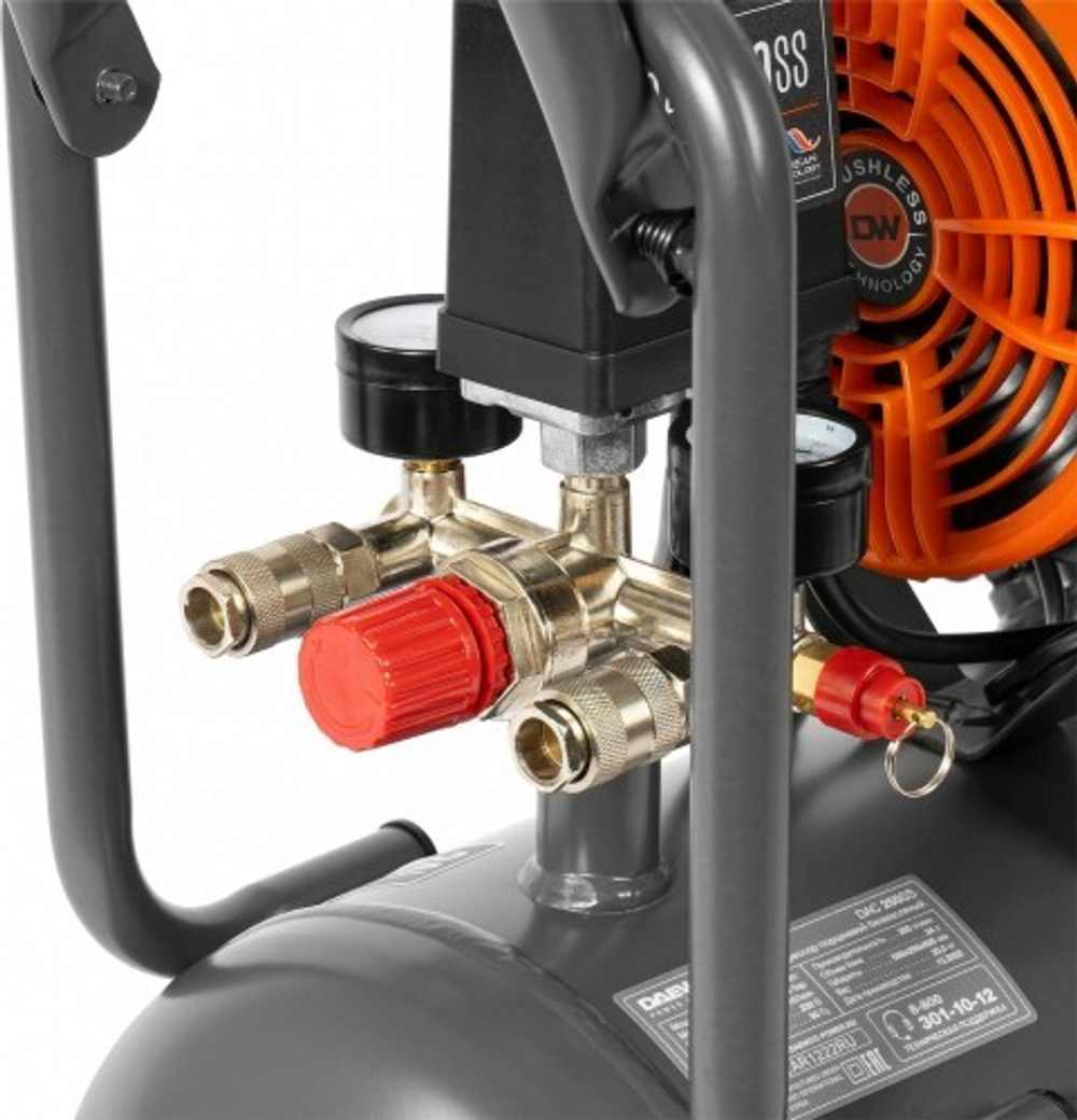 Компрессор поршневой безмасляный DAEWOO DAC 250 SS DAC 250SS