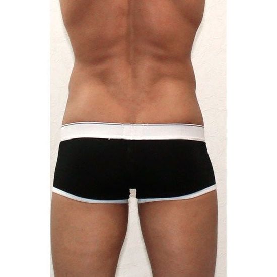 Мужские трусы хипсы черные (светлые буквы) , Diesel Black Boxer