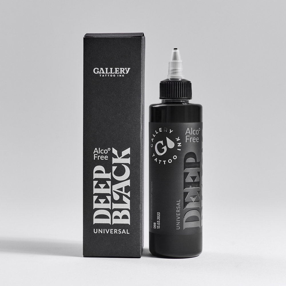 GALLERY TATTOO INK Deep Black