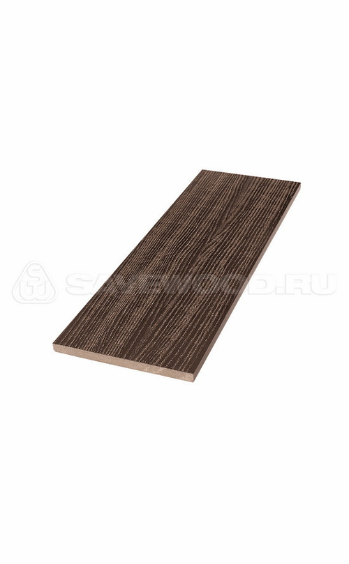 Планкен ДПК с текстурой дерева Терракотовый.