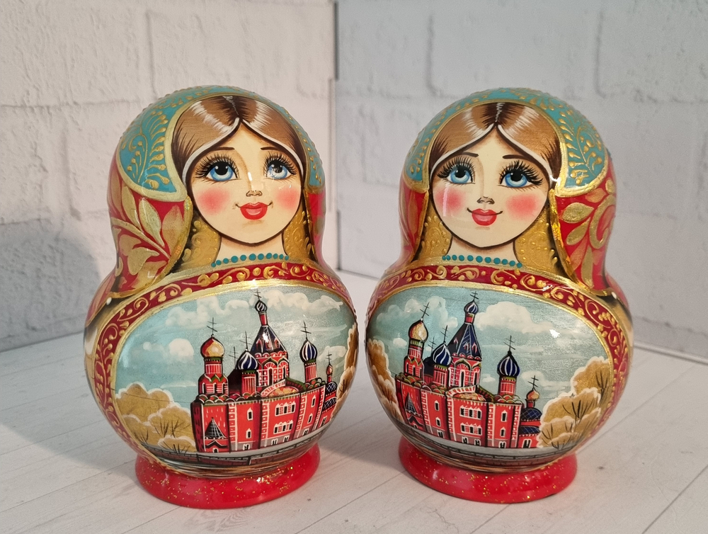 Матрешка "Санкт-Петербург" 5 мест