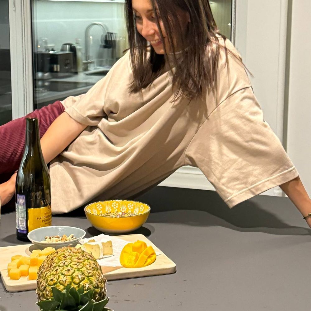 Футболка Смерч оверсайз #6 бежевая